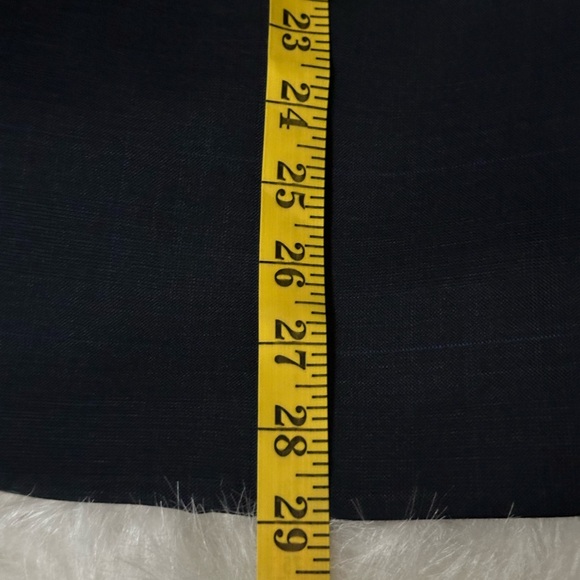 Lauren Ralph Lauren 100% Wool Navy Blazer Size  44S - Picture 9 of 11